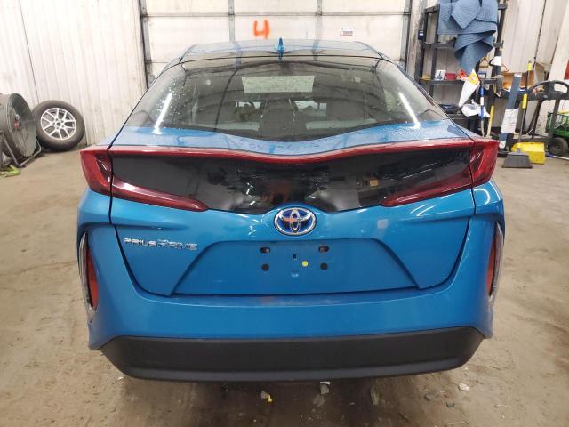 JTDKARFP3J3070185 - 2018 TOYOTA PRIUS PRIM 蓝色 照片 6