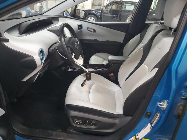 JTDKARFP3J3070185 - 2018 TOYOTA PRIUS PRIM 蓝色 照片 7