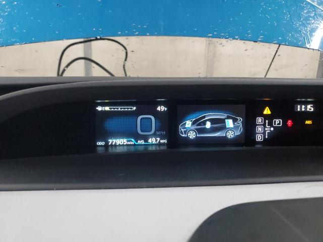 JTDKARFP3J3070185 - 2018 TOYOTA PRIUS PRIM 蓝色 照片 9