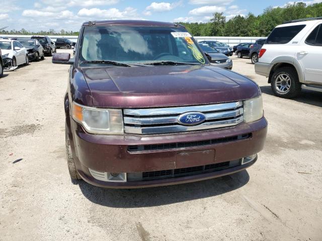 2FMGK5CC4BBD17899 - 2011 FORD FLEX SEL BURGUNDY photo 5