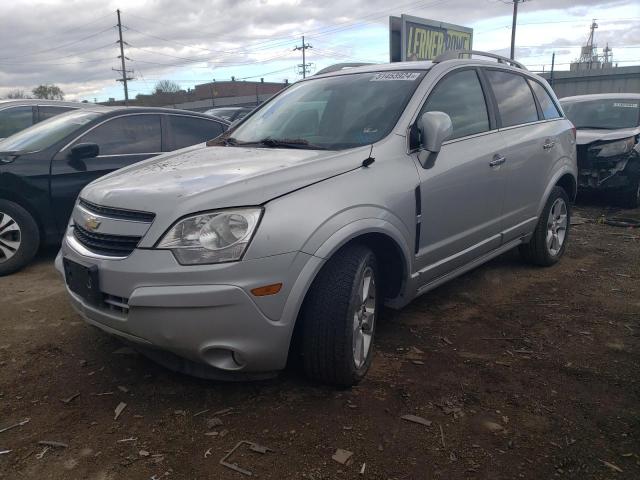 3GNAL4EK4ES660904 - 2014 CHEVROLET CAPTIVA LTZ SILVER photo 1