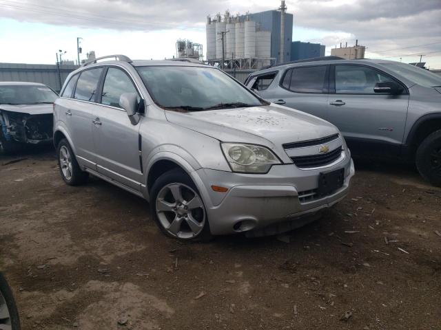 3GNAL4EK4ES660904 - 2014 CHEVROLET CAPTIVA LTZ SILVER photo 4