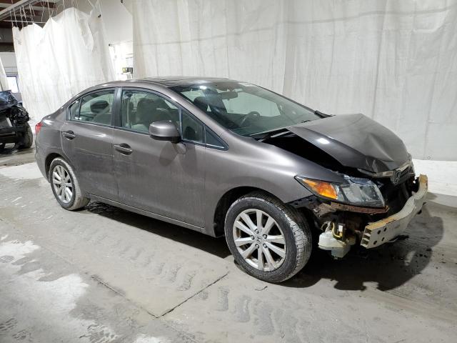 2HGFB2F80CH530855 - 2012 HONDA CIVIC EX BROWN photo 4