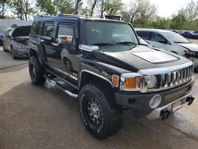 5GTEN13E198148203 - 2009 HUMMER H3 BLACK photo 4