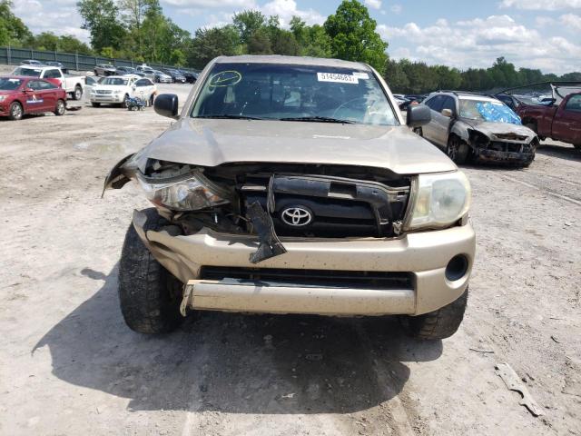 5TEUX42N27Z357560 - 2007 TOYOTA TACOMA ACCESS CAB ოქროსფერი ფოტო 5