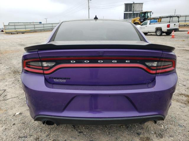 2C3CDXCT6KH527785 - 2019 DODGE CHARGER R/T PURPLE photo 6