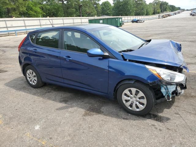 KMHCT5AE9HU328254 - 2017 HYUNDAI ACCENT SE BLUE photo 4