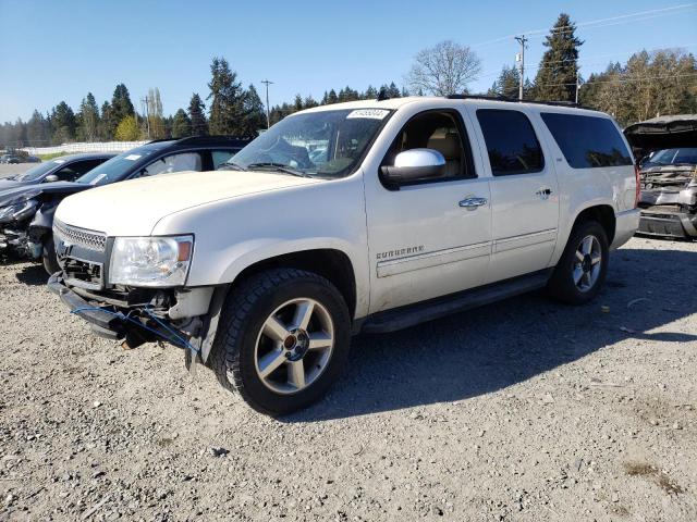 1GNSCKE06DR146528 - 2013 CHEVROLET SUBURBAN C1500 LTZ BEIGE photo 1