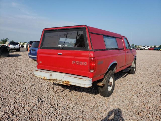 1FTHF26H8TLB68675 - 1996 FORD F250 RED photo 4