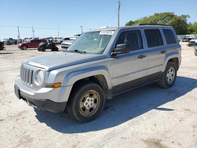 1C4NJPBB6GD554480 - 2016 JEEP PATRIOT SPORT SILVER photo 1