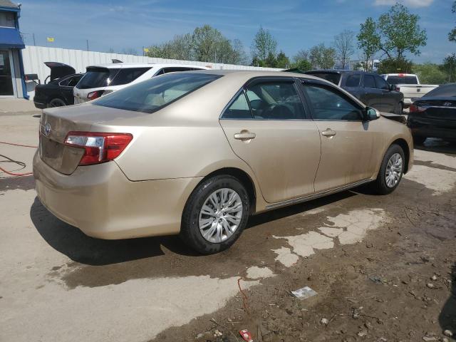 4T1BF1FK3CU090100 - 2012 TOYOTA CAMRY BASE GOLD photo 3