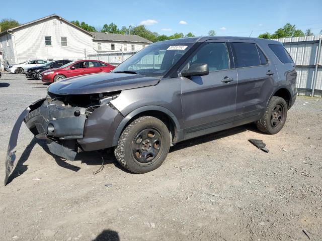 1FM5K8AR9FGA47258 - 2015 FORD EXPLORER POLICE INTERCEPTOR 石墨色 照片 1