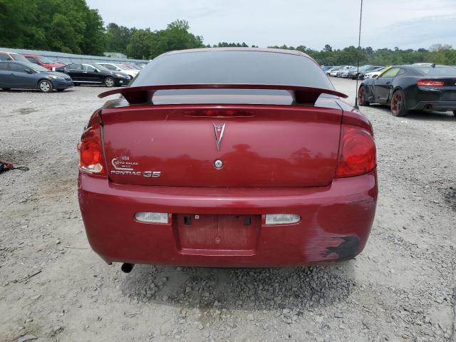 1G2AL15F877232205 - 2007 PONTIAC G5 Bordeaux photo 6