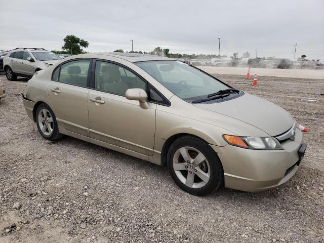 JHMFA16857S007193 - 2007 HONDA CIVIC EX TAN photo 4