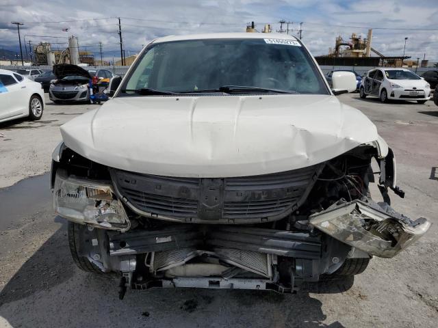 3D4GG57V99T547134 - 2009 DODGE JOURNEY SXT WHITE photo 5