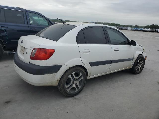 KNADE123666136541 - 2006 KIA RIO WHITE photo 3