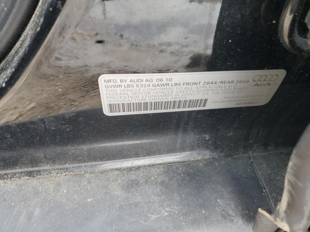 WAUBVBFB6BN004068 - 2011 AUDI A6 PRESTIGE შავი ფოტო 12