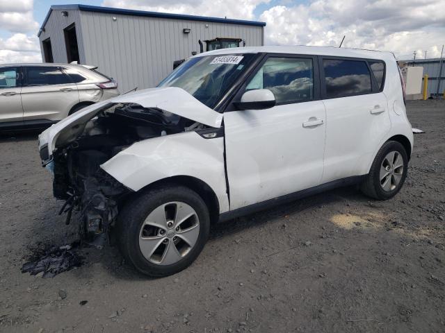 KNDJN2A24E7043322 - 2014 KIA SOUL WHITE photo 1