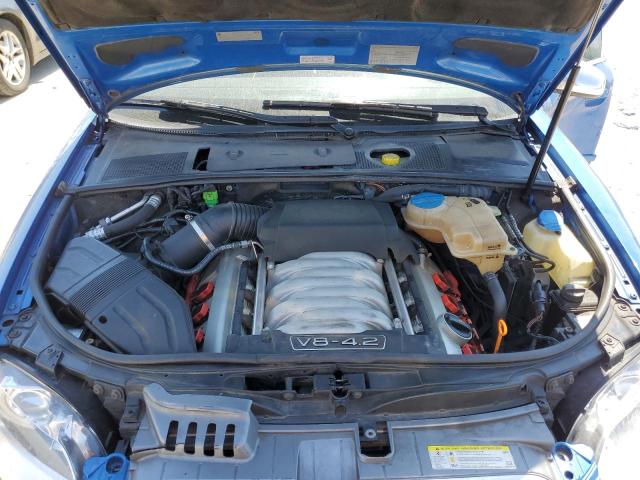 WAUGL78E36A034996 - 2006 AUDI S4 QUATTRO BLUE photo 11