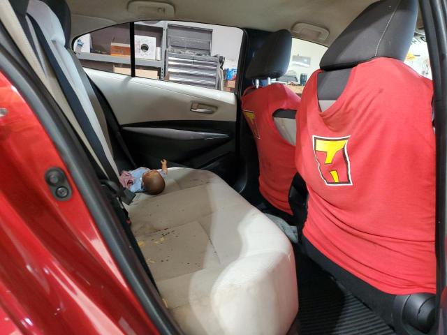 JTDEPRAE8LJ073051 - 2020 TOYOTA COROLLA LE 红色 照片 10