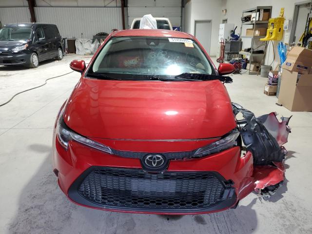 JTDEPRAE8LJ073051 - 2020 TOYOTA COROLLA LE 红色 照片 5