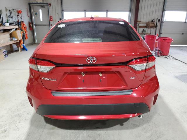 JTDEPRAE8LJ073051 - 2020 TOYOTA COROLLA LE 红色 照片 6