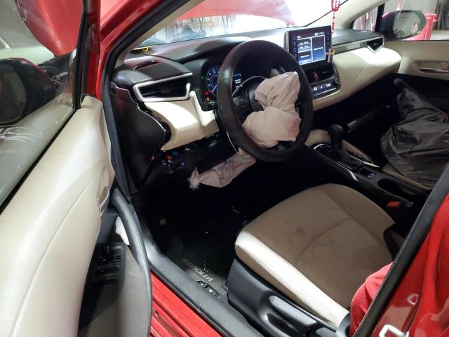 JTDEPRAE8LJ073051 - 2020 TOYOTA COROLLA LE 红色 照片 8