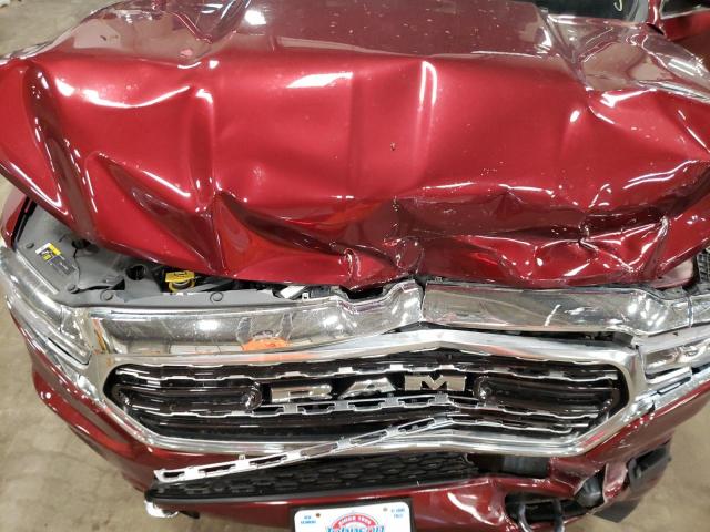 1C6SRFHT1KN632079 - 2019 RAM 1500 LIMITED RED photo 11