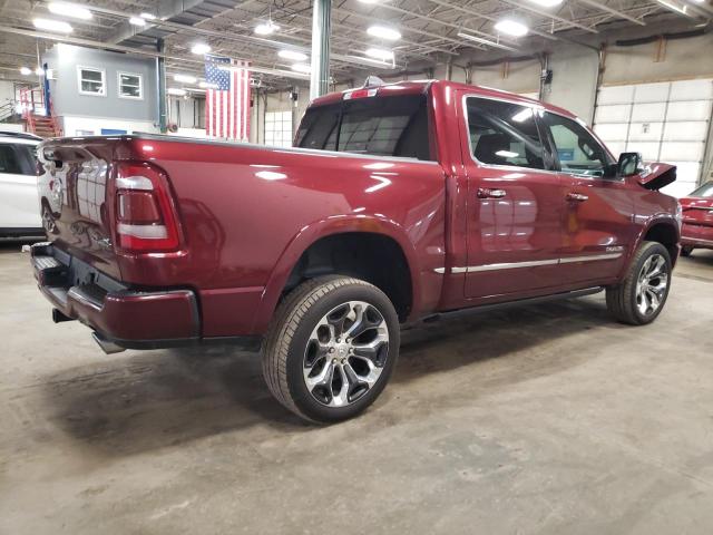 1C6SRFHT1KN632079 - 2019 RAM 1500 LIMITED RED photo 3