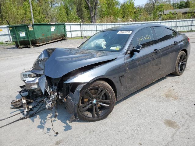 WBA4A5C52FD410462 - 2015 BMW 428 I GRAN COUPE GRAY photo 1
