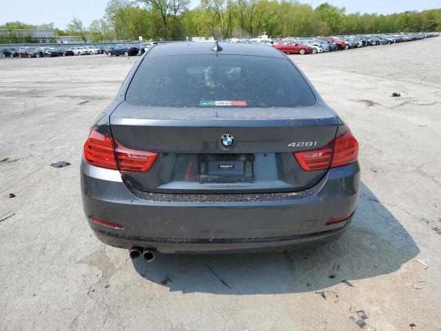 WBA4A5C52FD410462 - 2015 BMW 428 I GRAN COUPE GRAY photo 6