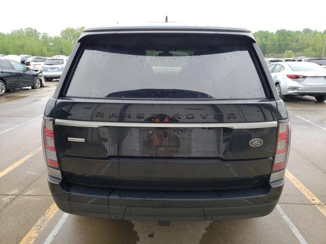 SALGV2EFXGA287305 - 2016 LAND ROVER RANGE ROVE AUTOBIOGRAPHY BLACK photo 6