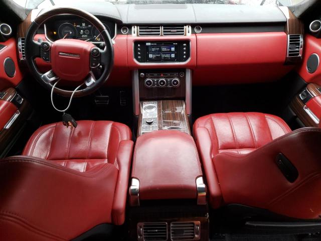 SALGV2EFXGA287305 - 2016 LAND ROVER RANGE ROVE AUTOBIOGRAPHY BLACK photo 8