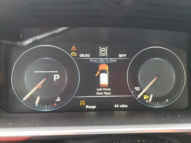 SALGV2EFXGA287305 - 2016 LAND ROVER RANGE ROVE AUTOBIOGRAPHY BLACK photo 9