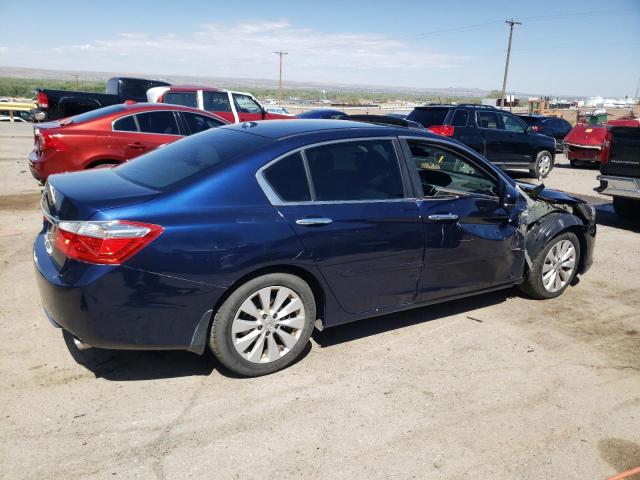 1HGCR2F81DA126414 - 2013 HONDA ACCORD EXL BLUE photo 3