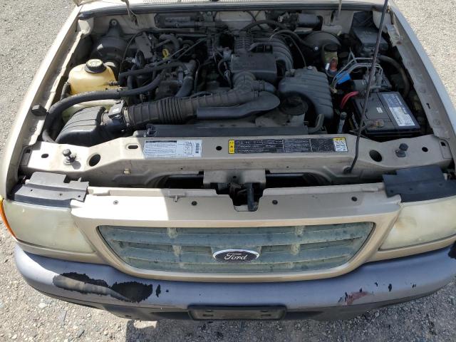 1FTYR10D22PA37062 - 2002 FORD RANGER GOLD photo 11