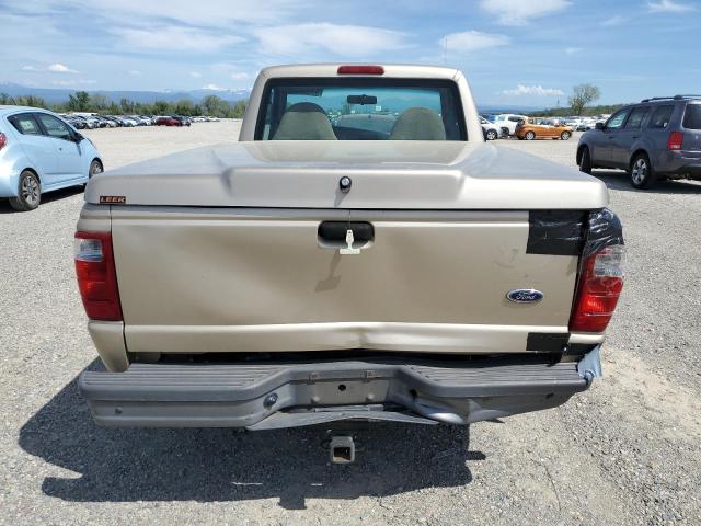 1FTYR10D22PA37062 - 2002 FORD RANGER GOLD photo 6