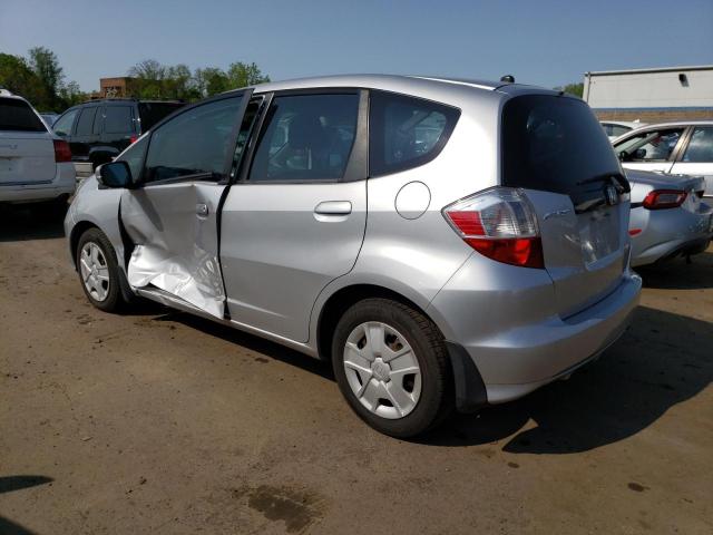 JHMGE8H3XDC017906 - 2013 HONDA FIT SILVER photo 2