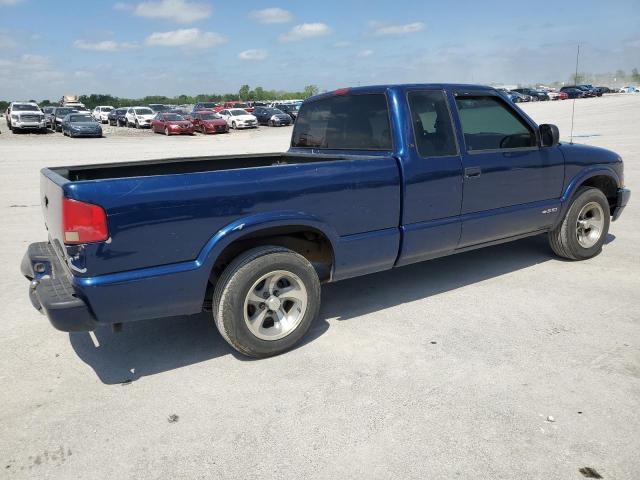 1GCCS1949W8208472 - 1998 CHEVROLET S TRUCK S10 BLUE photo 3