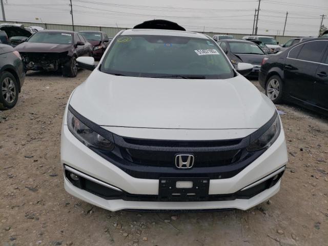 19XFC1F31ME010476 - 2021 HONDA CIVIC EX WHITE photo 5