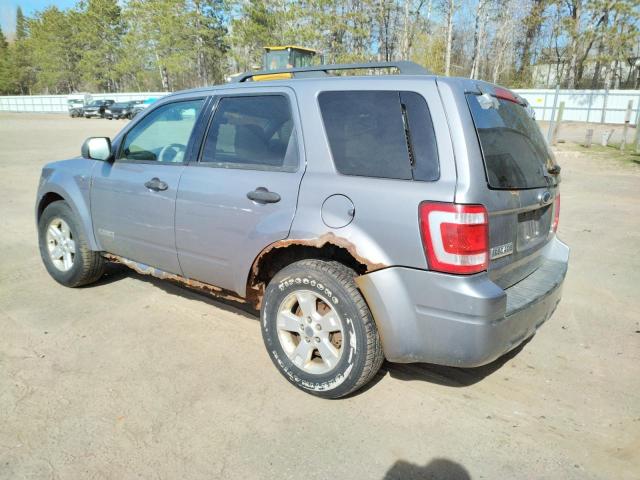 1FMCU59H18KA90102 - 2008 FORD ESCAPE HEV SILVER photo 2