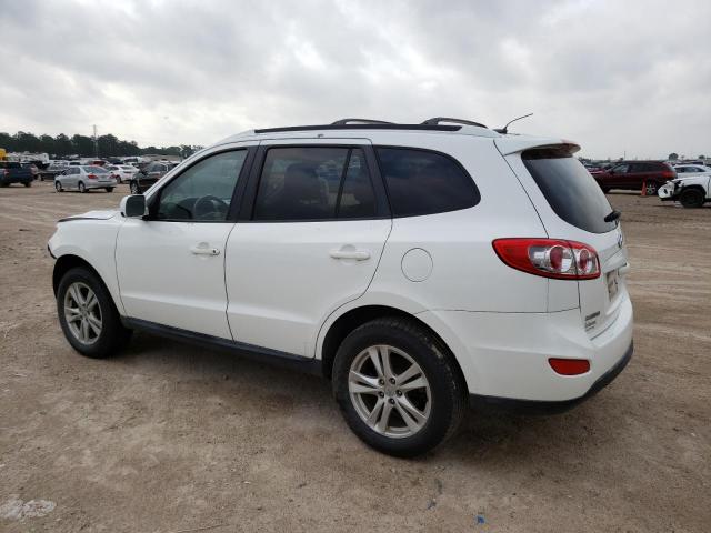 5NMSH4AG4AH354626 - 2010 HYUNDAI SANTA FE SE WHITE photo 2