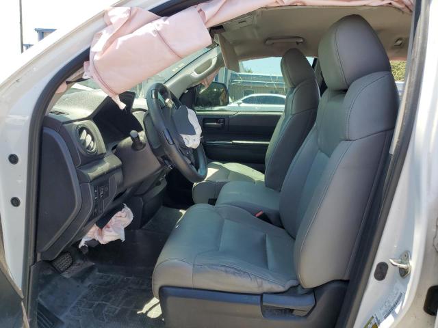 5TFRM5F14KX136666 - 2019 TOYOTA TUNDRA DOUBLE CAB SR/SR5 WHITE photo 7