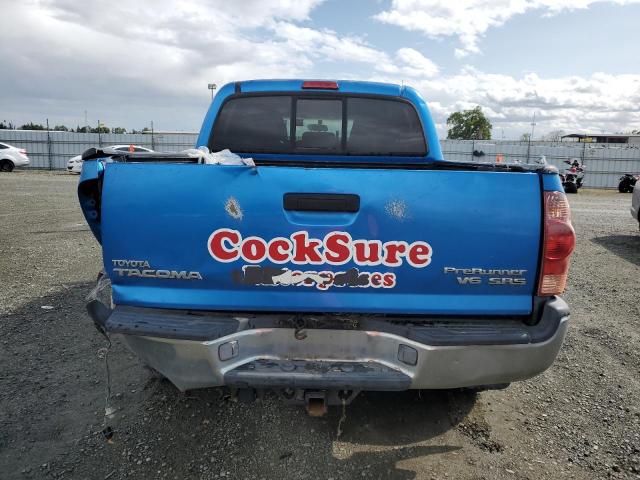 5TEJU62N35Z098789 - 2005 TOYOTA TACOMA DOUBLE CAB PRERUNNER BLUE photo 6