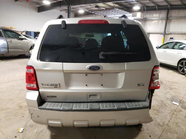 1FMCU9DG2AKD09211 - 2010 FORD ESCAPE XLT SILVER photo 6