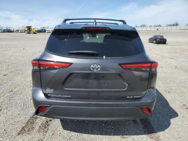5TDHZRBH9LS004078 - 2020 TOYOTA HIGHLANDER XLE 石墨色 照片 6