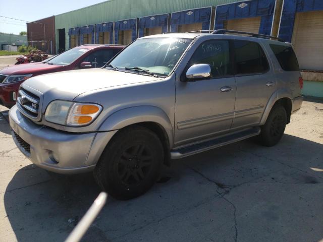 5TDBT48A93S186496 - 2003 TOYOTA SEQUOIA LIMITED GRAY photo 1