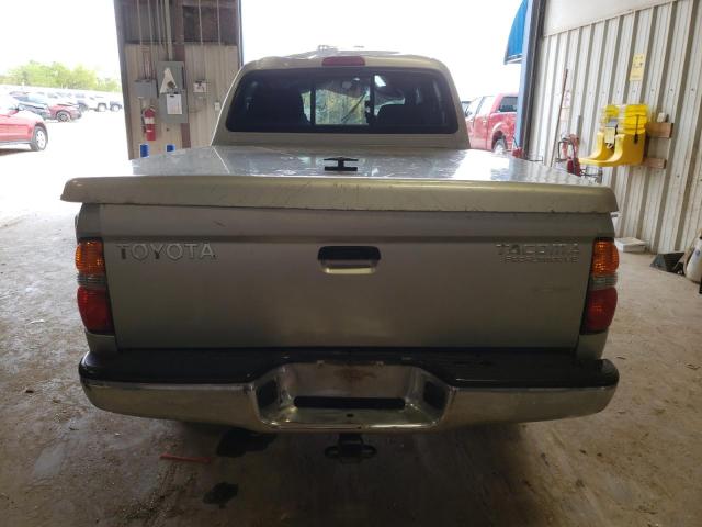 5TEGN92N74Z371255 - 2004 TOYOTA TACOMA DOUBLE CAB PRERUNNER SILVER photo 6