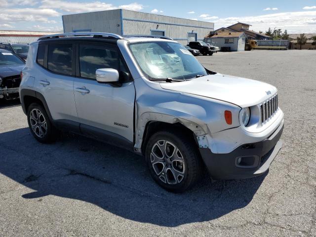 ZACCJBDT3FPB78577 - 2015 JEEP RENEGADE LIMITED SILVER photo 4