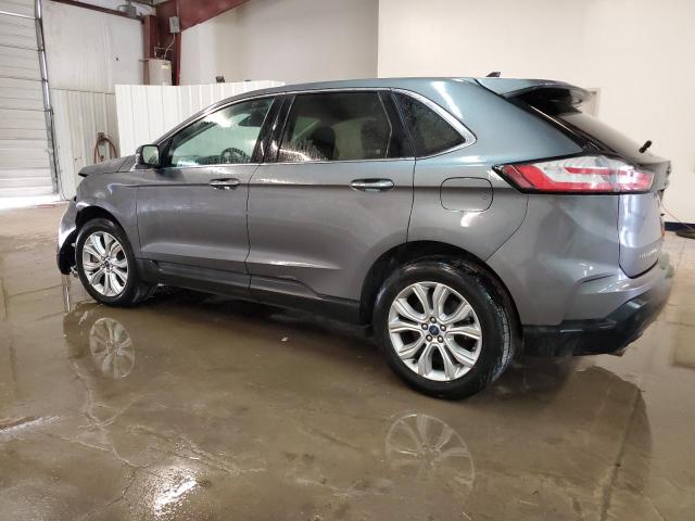 2FMPK4K90NBA30578 - 2022 FORD EDGE TITANIUM GRAY photo 2